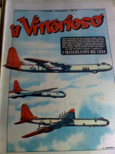 Il Vittorioso 35 1951 Aquila Maris di F. Caprioli