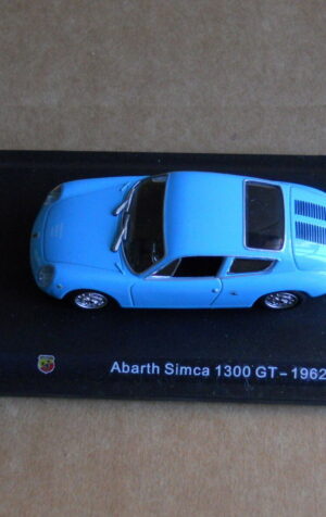 Leo Models CAR DIE CAST 1:43 NEW - ABARTH SIMCA 1300 GT 1962 [MV-6 ]