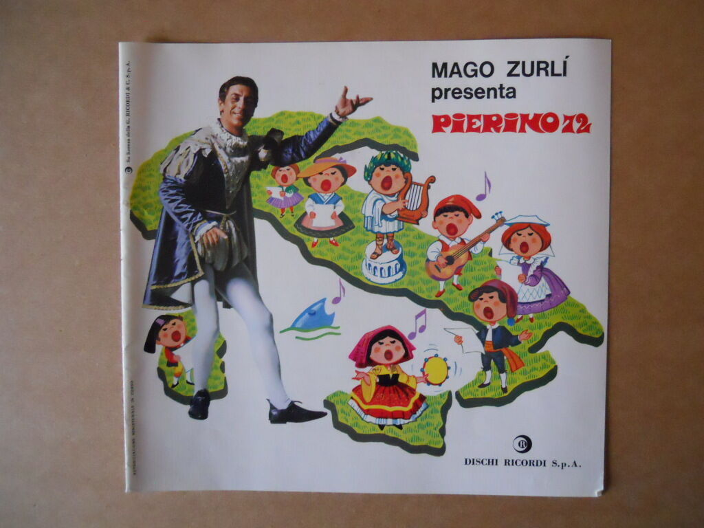 Scheda di partecipazione MAGO ZURLI presenta PIERINO 1972 Dischi Ricordi  [C88]