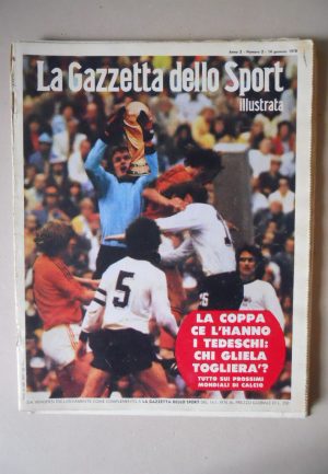 GAZZETTA SPORT Illustrata 2 1978 Storia dei Mondiali di Calcio  [M10A]