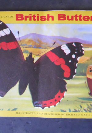 ALBUM FIGURINE STICKERS British Butterflies Brooke Bond picture Cards [MV18]