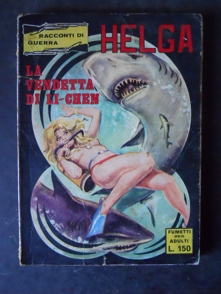 HELGA 16 1970 FUMETTO EROTICO DI GUERRA EDIZIONE FURIO VIANO [SIT16] – IL  NEGOZIO DI CICOS