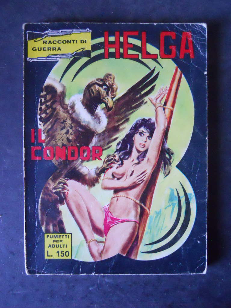 HELGA 31 1970 FUMETTO EROTICO DI GUERRA EDIZIONE FURIO VIANO [SIT16] – IL  NEGOZIO DI CICOS