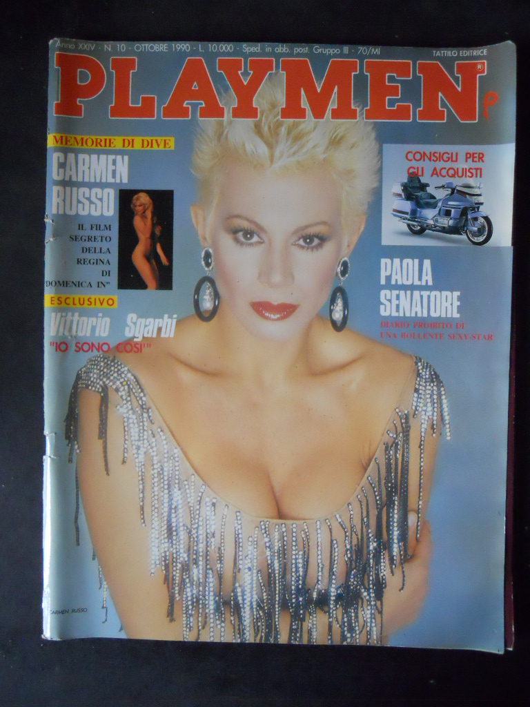 PLAYMEN 10 1990 CARMEN RUSSO PAOLA SENATORE [SIT20] – IL NEGOZIO DI CICOS