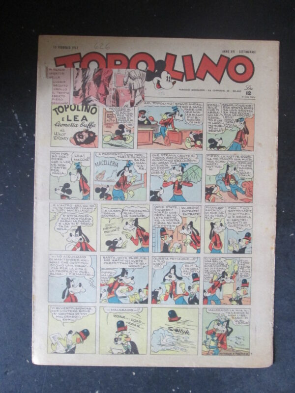 TOPOLINO GIORNALE 636 1947     [L2]